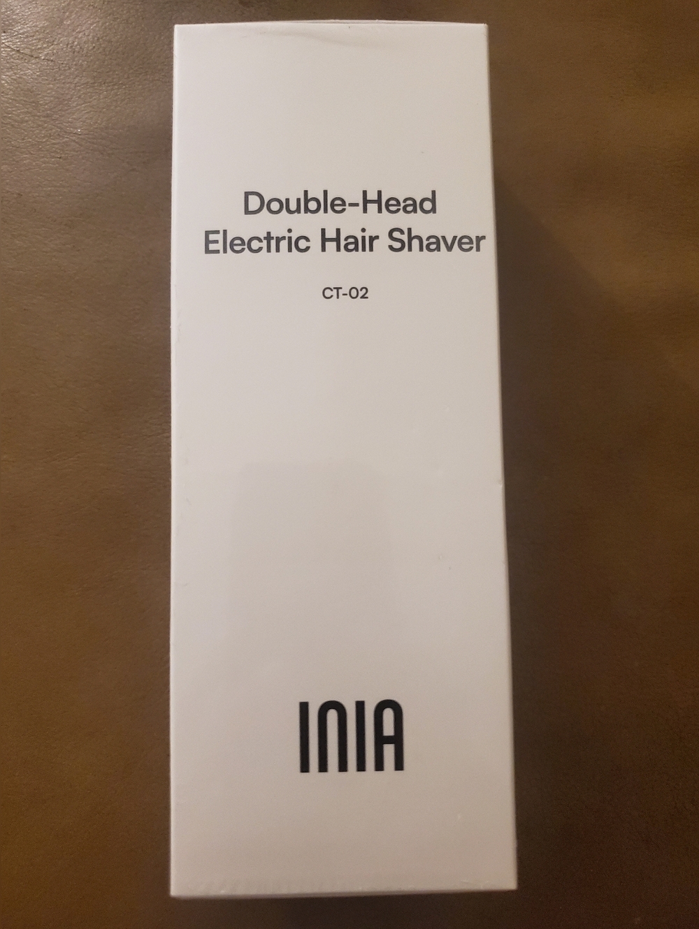 INIA Electric Hair Shaver Double Head CT-02 New Sealed